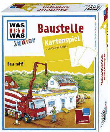 Was ist Was: Junior – Baustelle Kartenspiel box art