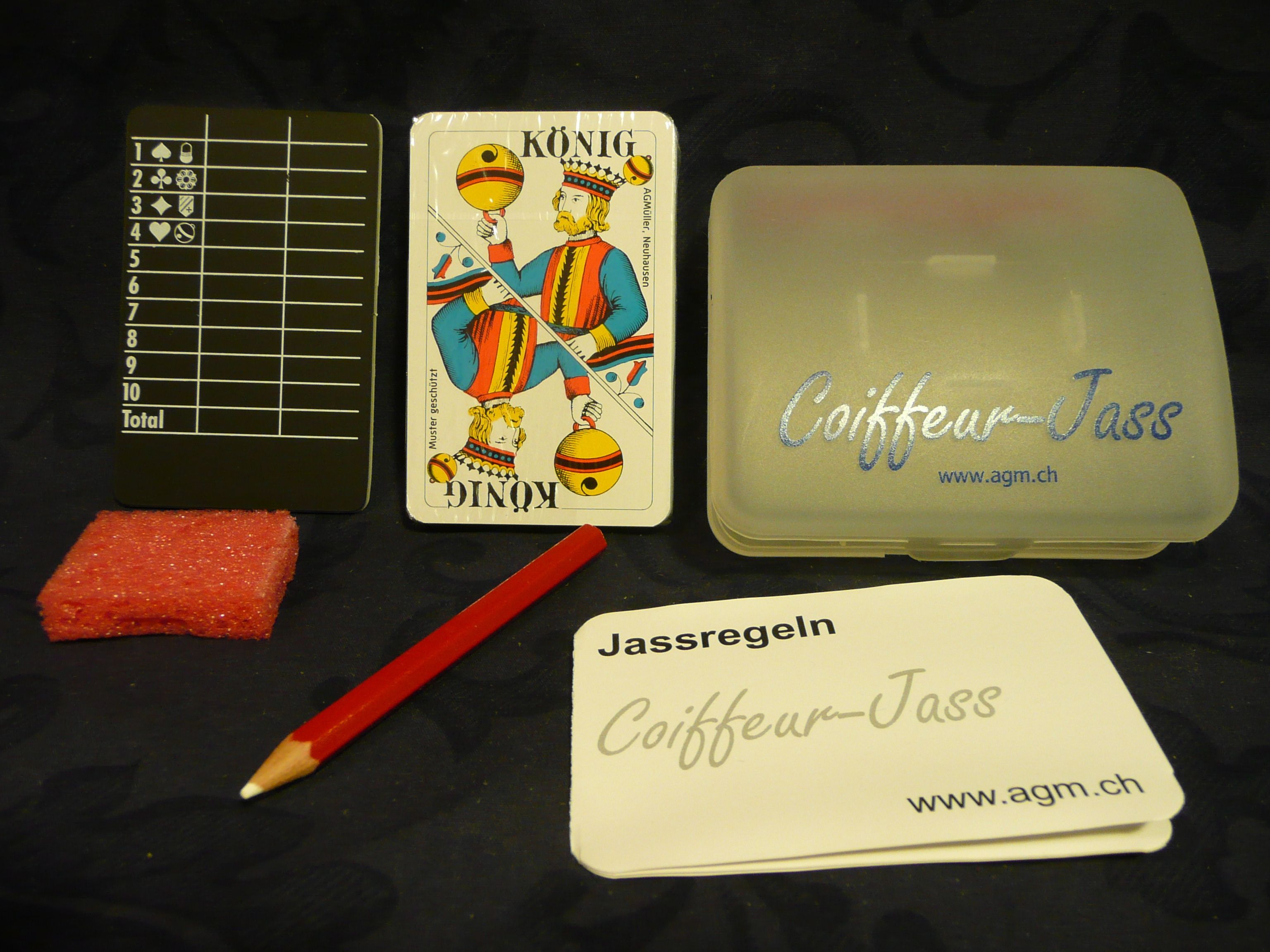 Coiffeur-Jass box art