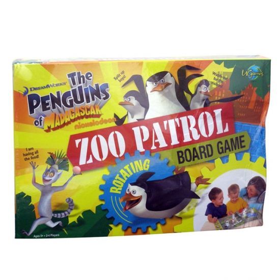 The Penguins of Madagascar Zoo Patrol box art