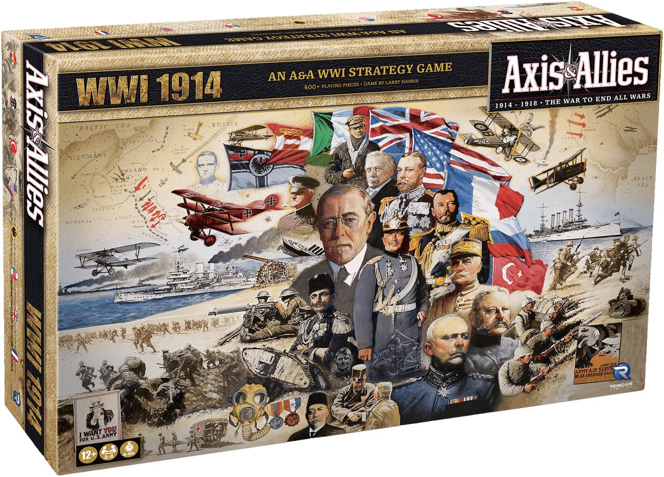 Axis & Allies: WWI 1914 doboz