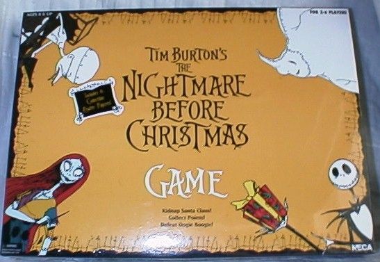 Tim Burton's The Nightmare Before Christmas Game box art