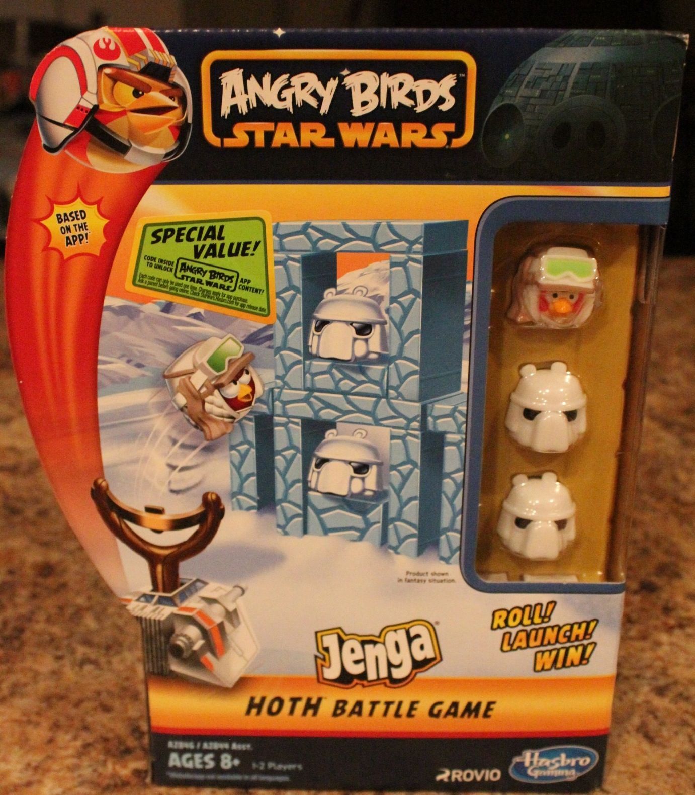 Angry Birds: Star Wars – Jenga Hoth Battle Game box art