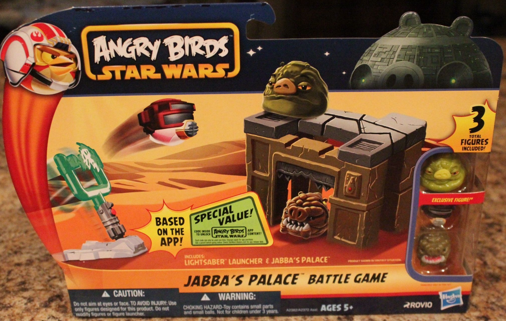 Angry Birds: Star Wars – Jabba's Palace Battle Game box art