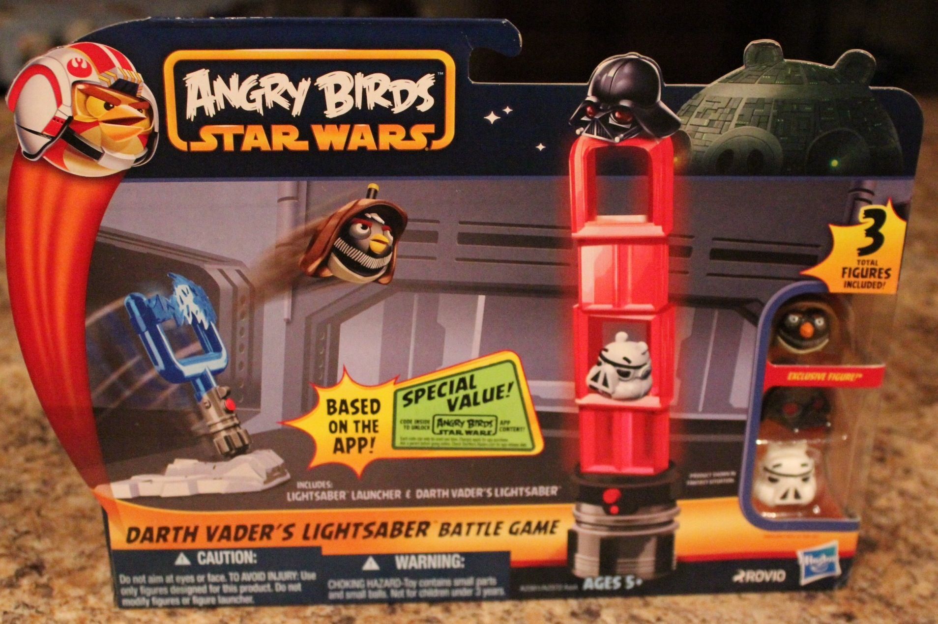 Angry Birds: Star Wars – Darth Vader's Lightsaber Battle Game doboz