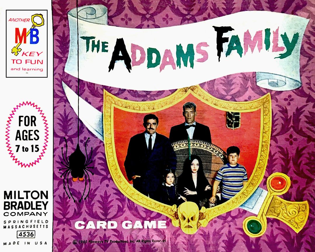 The Addams Family Card Game doboz