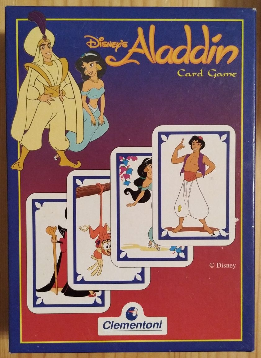 Aladdin: card game box art