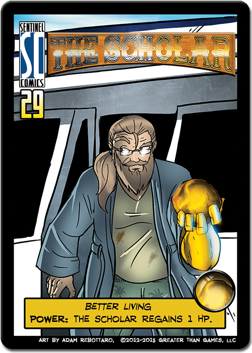 Sentinels of the Multiverse: The Scholar Hero Character box art