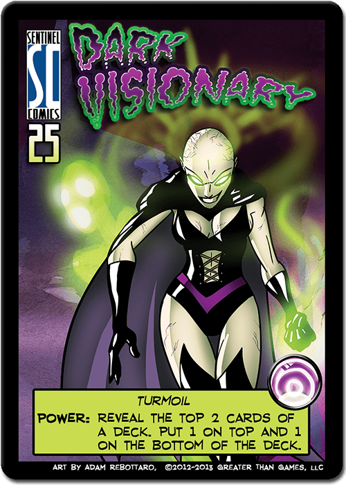 Coperta Sentinels of the Multiverse: Dark Visionary Promo Card