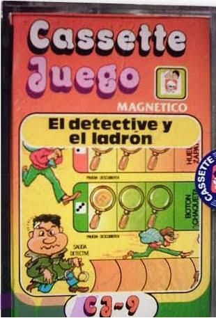 Coperta Cassette Juego: Detective y Ladron