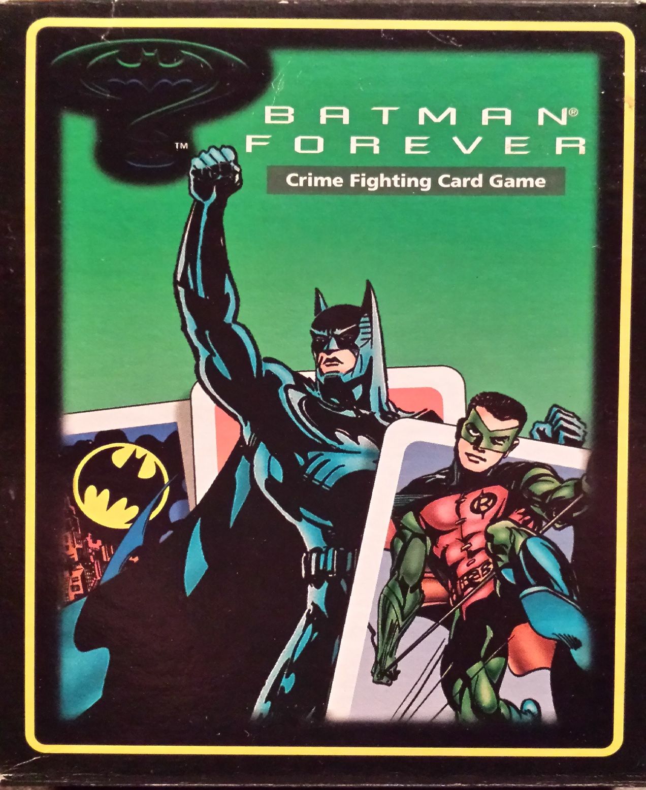 Batman Forever: Crimefighting Card Game doboz