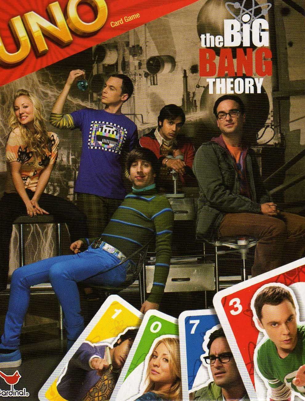 UNO: The Big Bang Theory box art