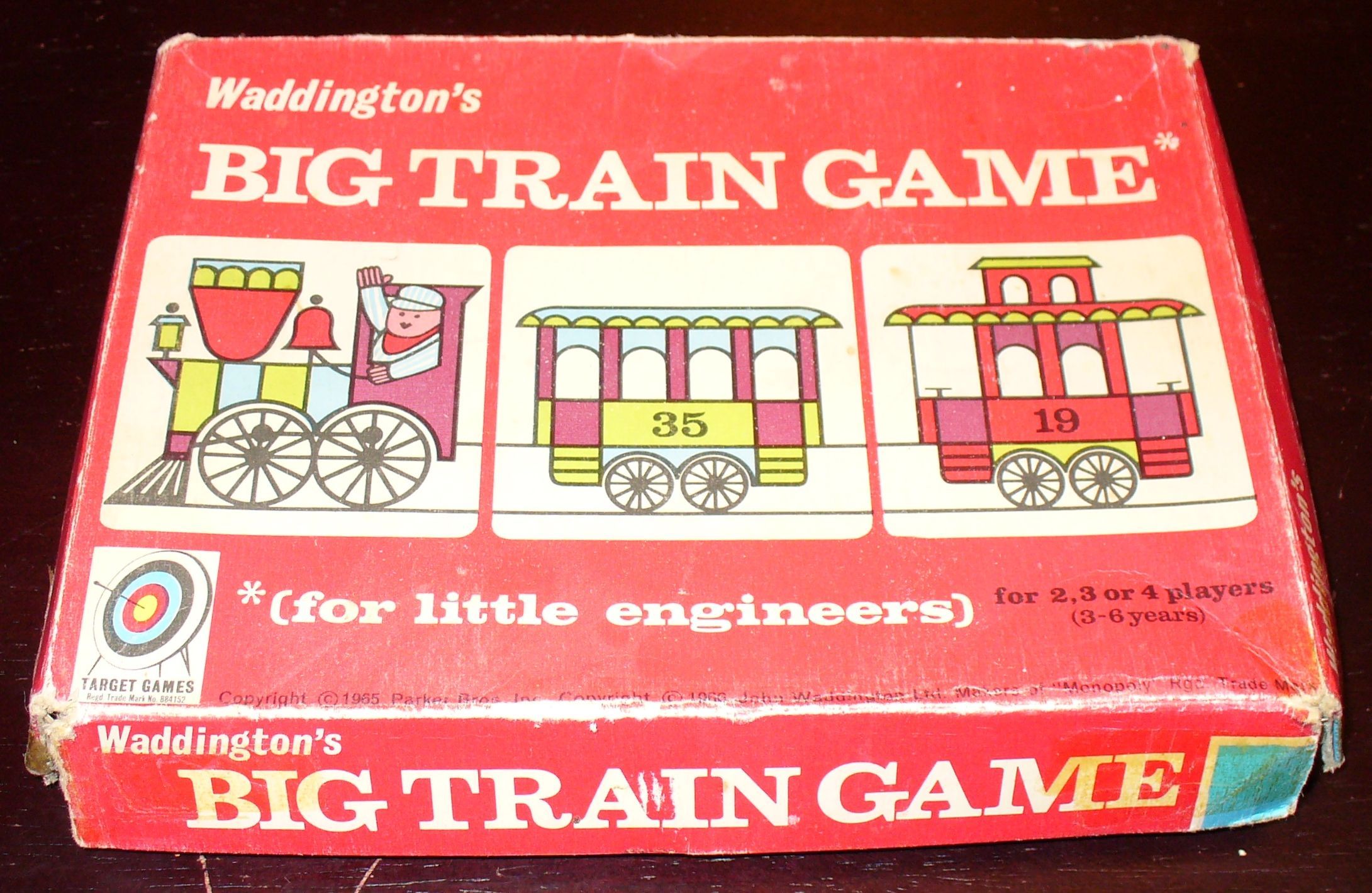 A Big Train Game doboz