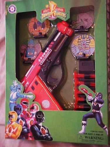 Mighty Morphin Power Rangers Dart Target Game box art