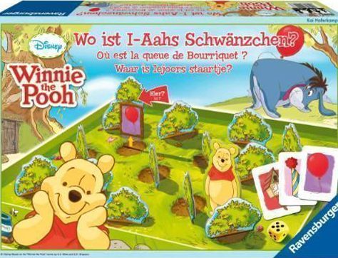 Winnie the Pooh: Where is Eeyore's Tail? box art