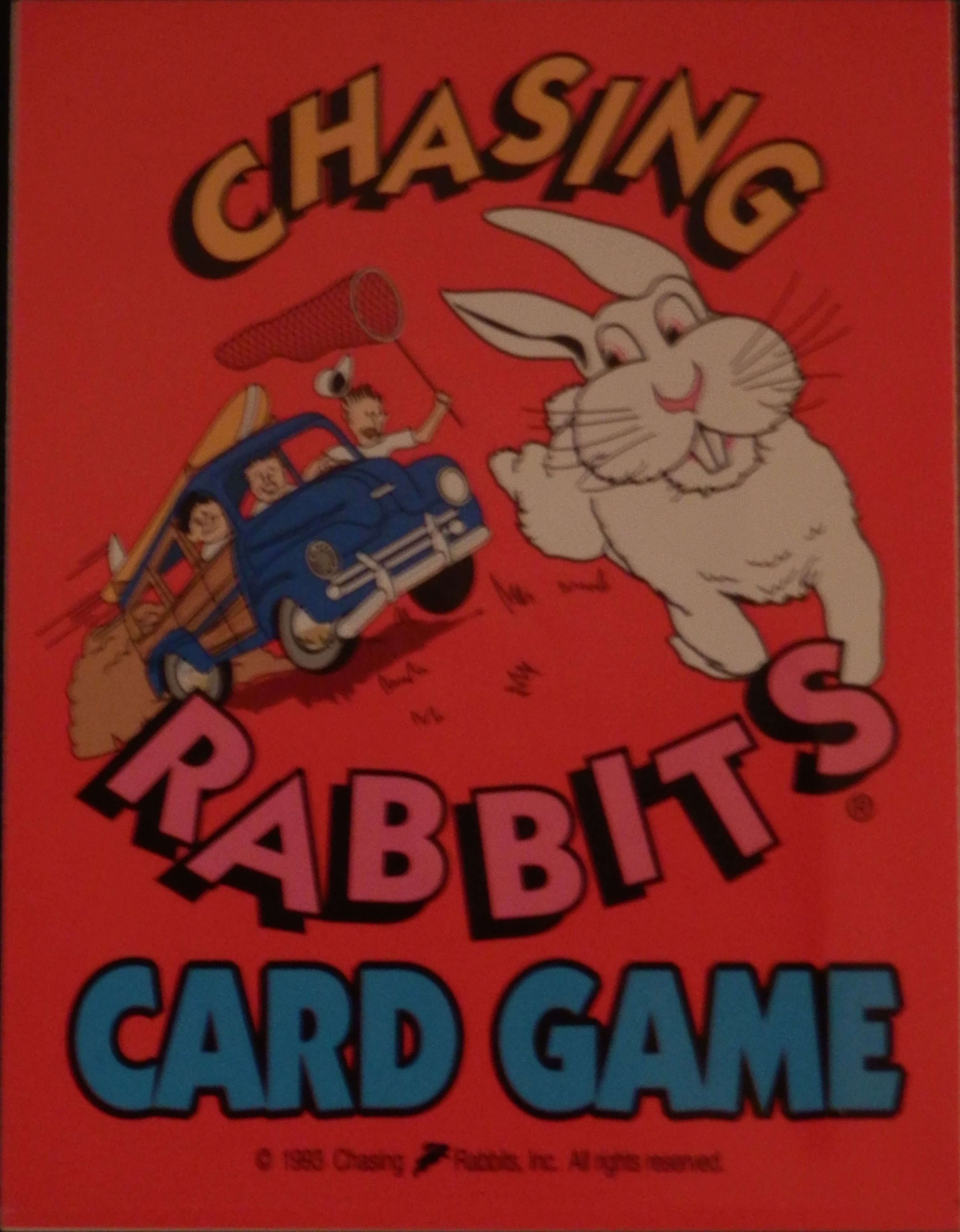 Chasing Rabbits Card Game box art