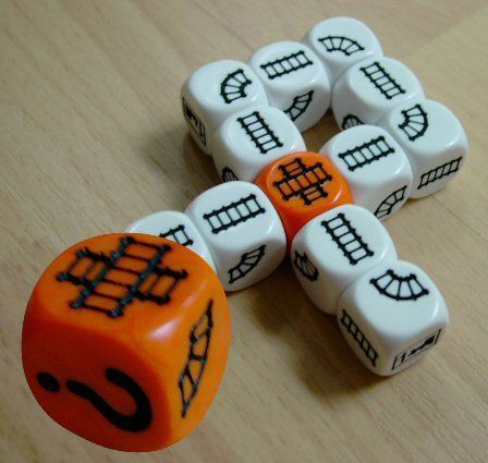 Railroad Dice: Crossing box art