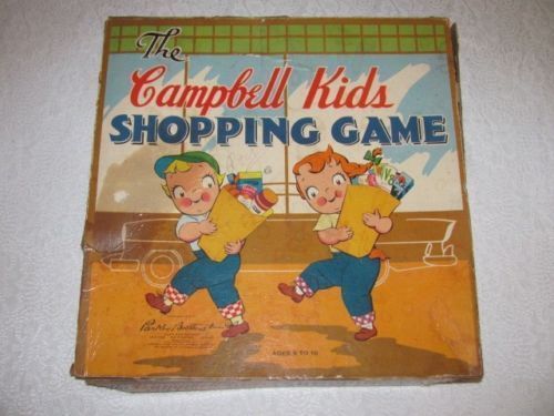 Campbell Kids Shopping Game box art