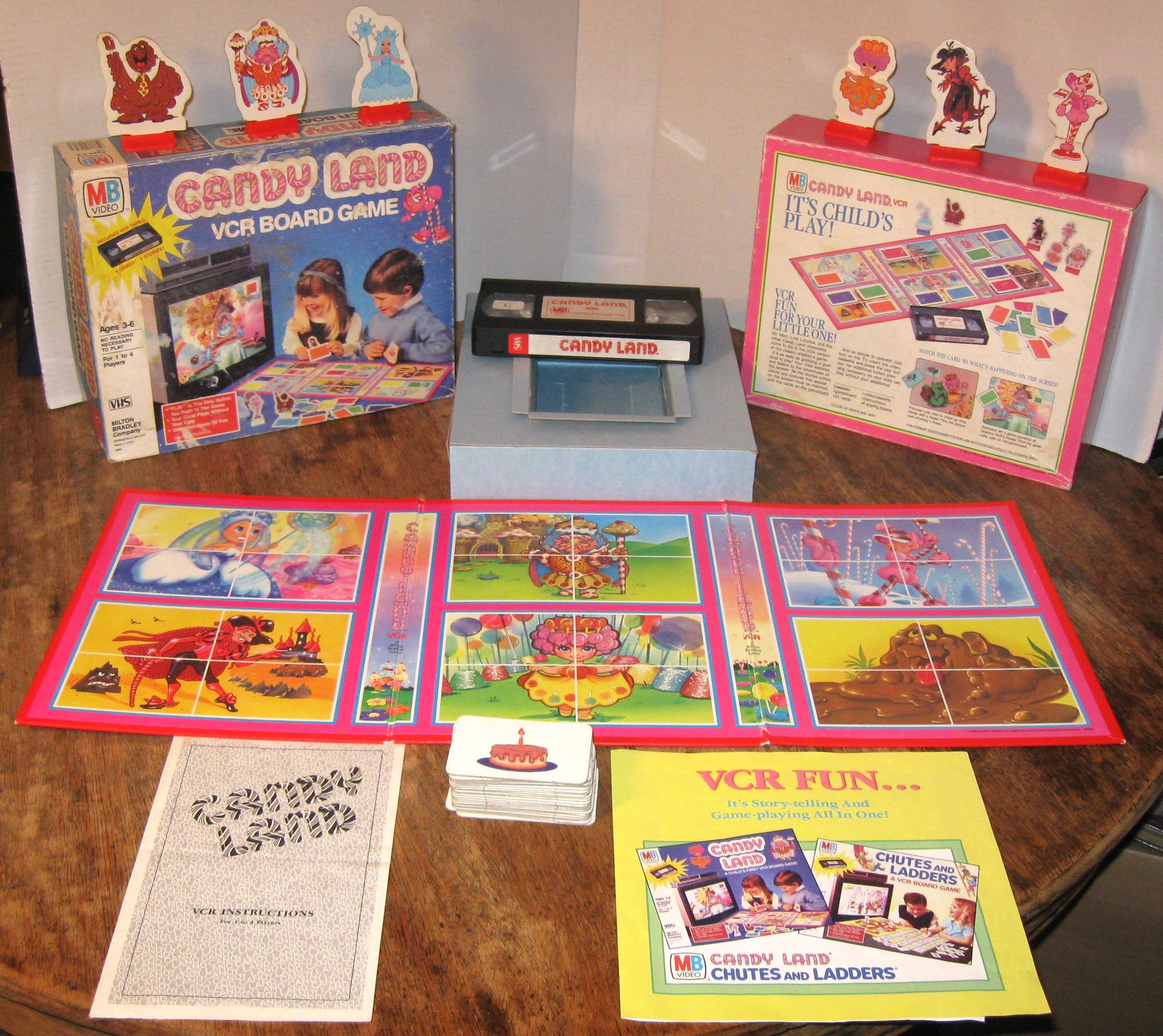 Coperta Candy Land VCR Board Game