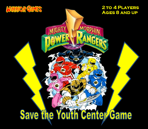 Mighty Morphin Power Rangers: Save the Youth Center Game box art