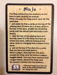 Sake & Samurai: Ninja Cards