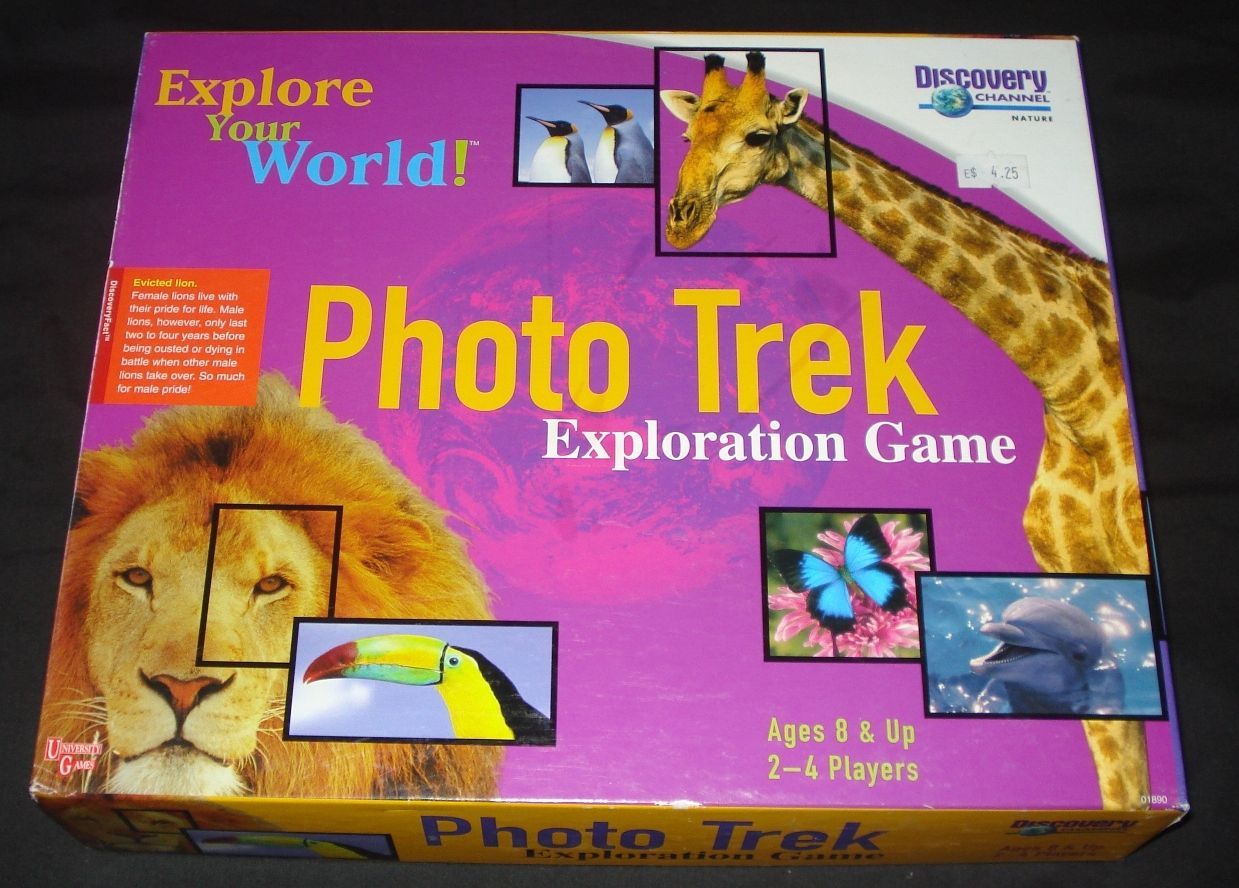 Photo Trek Exploration Game box art