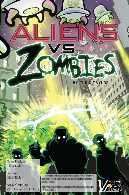 Coperta Aliens vs. Zombies