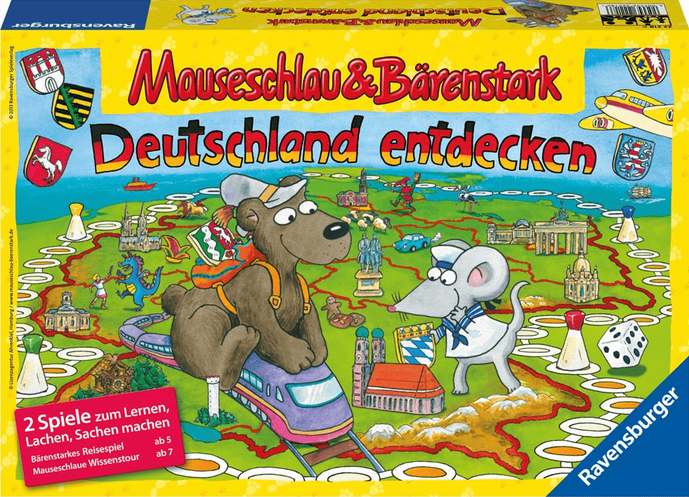 Mauseschlau & Bärenstark: Deutschland entdecken box art