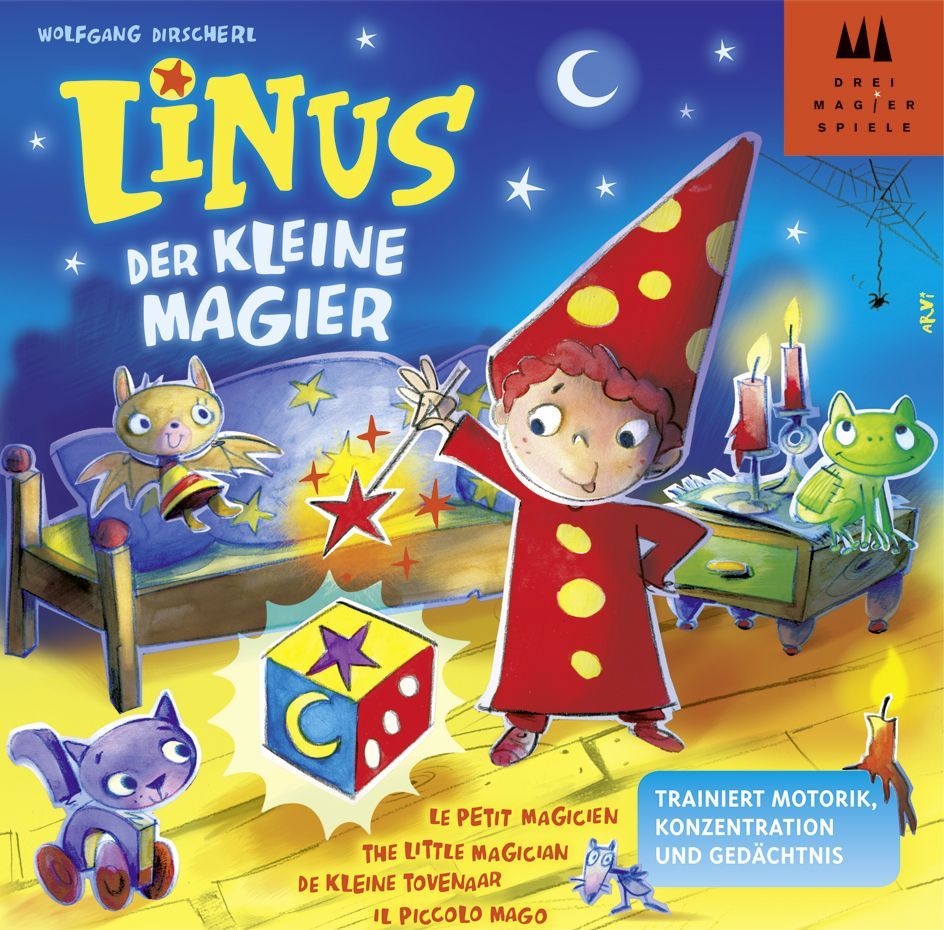 Linus, der kleine Magier box art