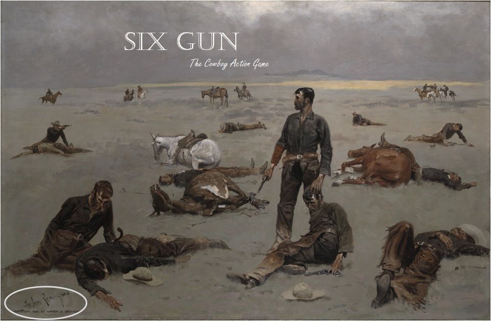 Coperta Six-Gun, The Cowboy Action Game