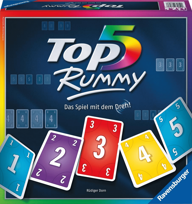 Top 5 Rummy doboz