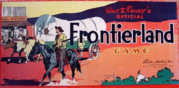 Coperta Walt Disney's Frontierland Game