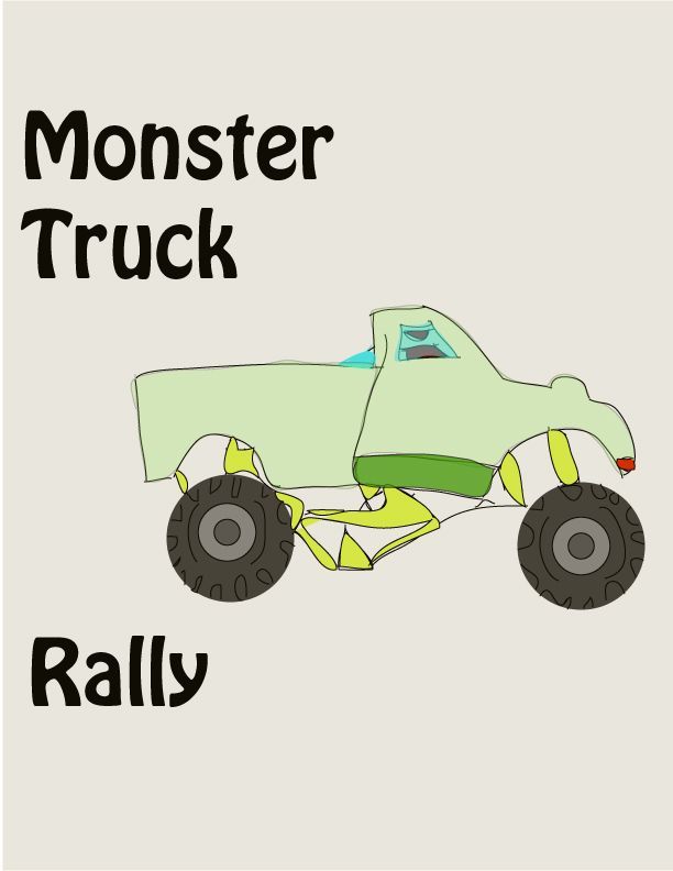 Monster Truck Rally box art
