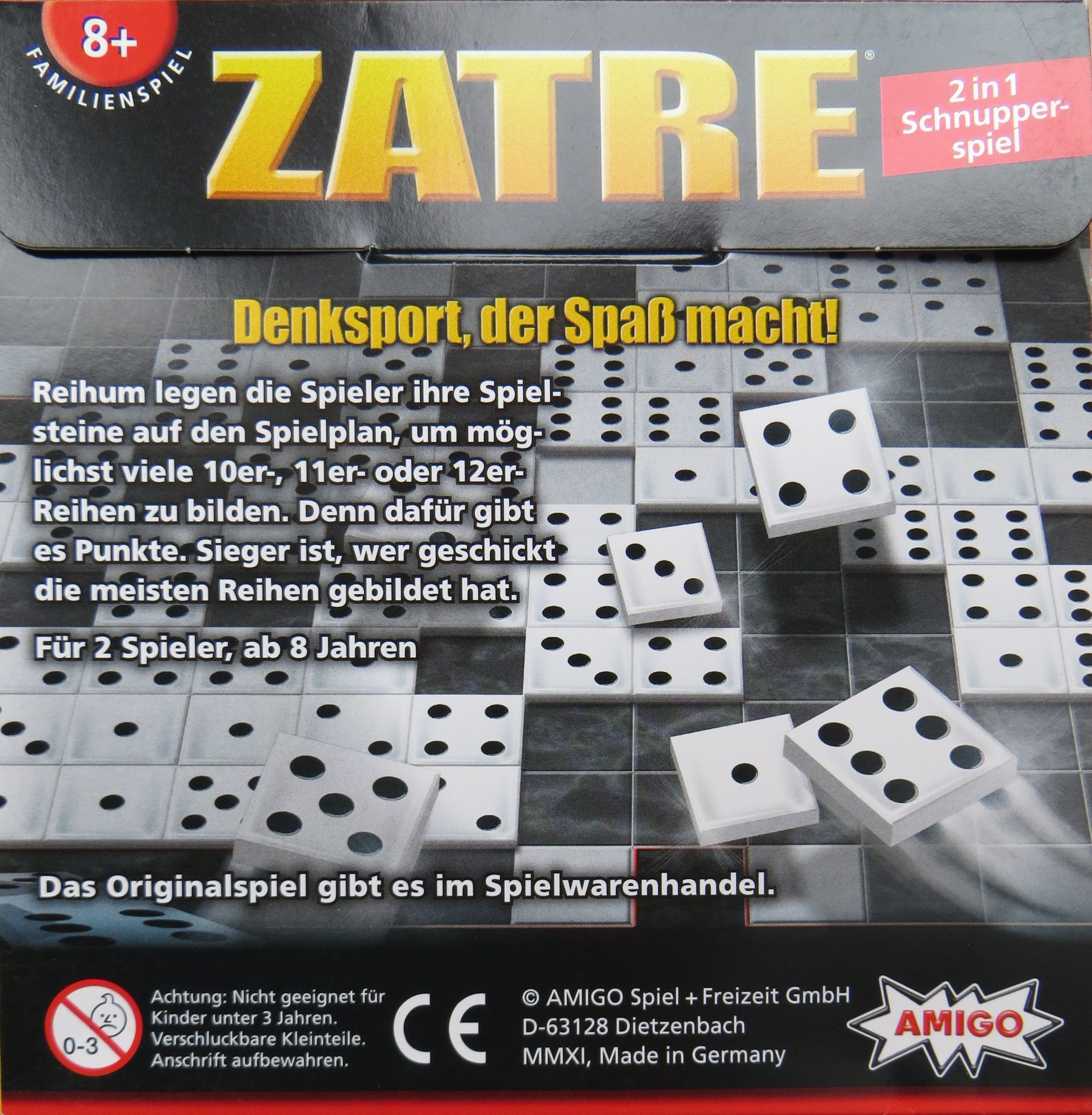 Zatre 2 in 1 Schnupperspiel doboz