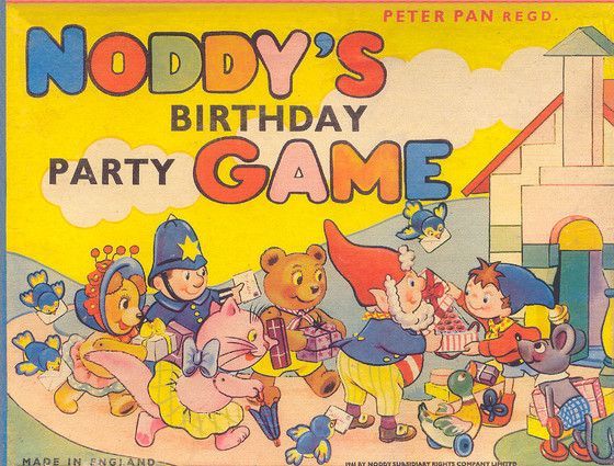 Noddy's Birthday Party Game box art