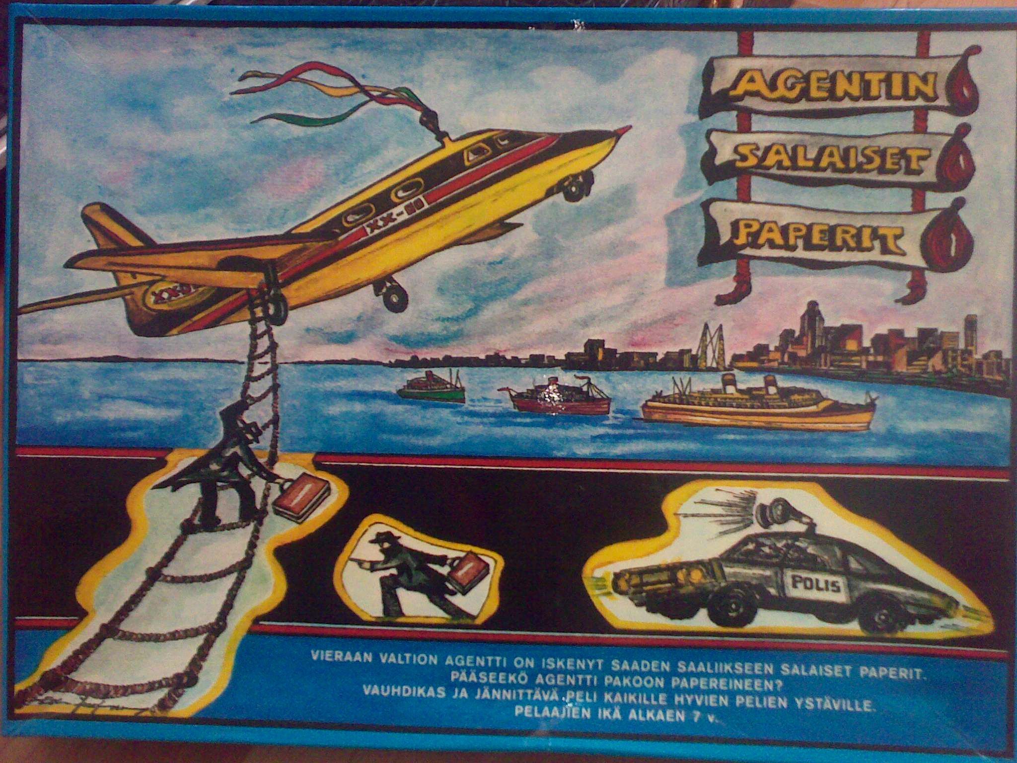 Agentin salaiset paperit box art