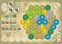 Coperta The Castles of Burgundy: 3rd Expansion – German Board Game Championship Board 2013