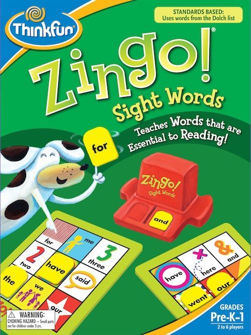 Zingo! Sight Words doboz