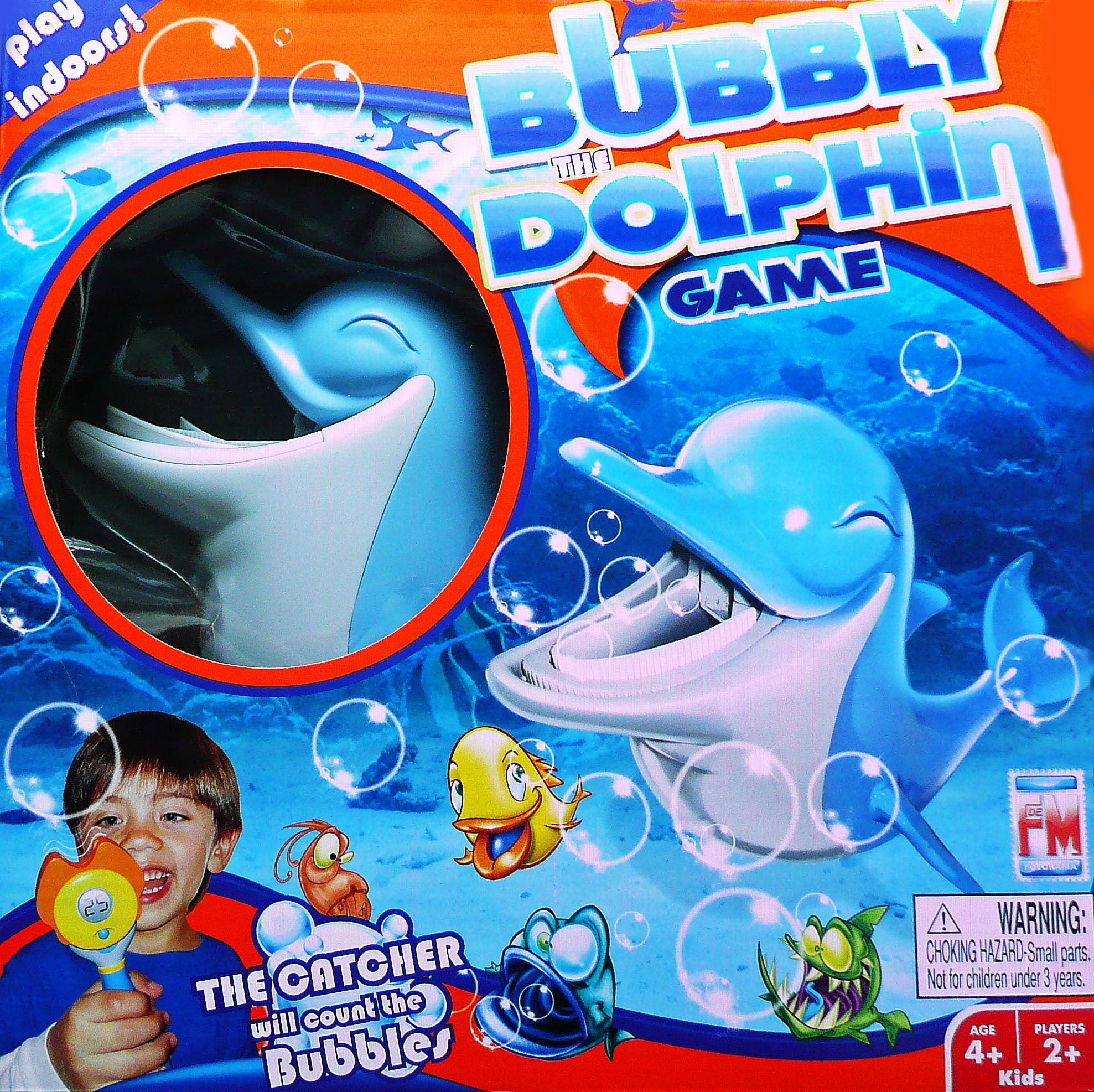 Bubbly the Dolphin Game box art