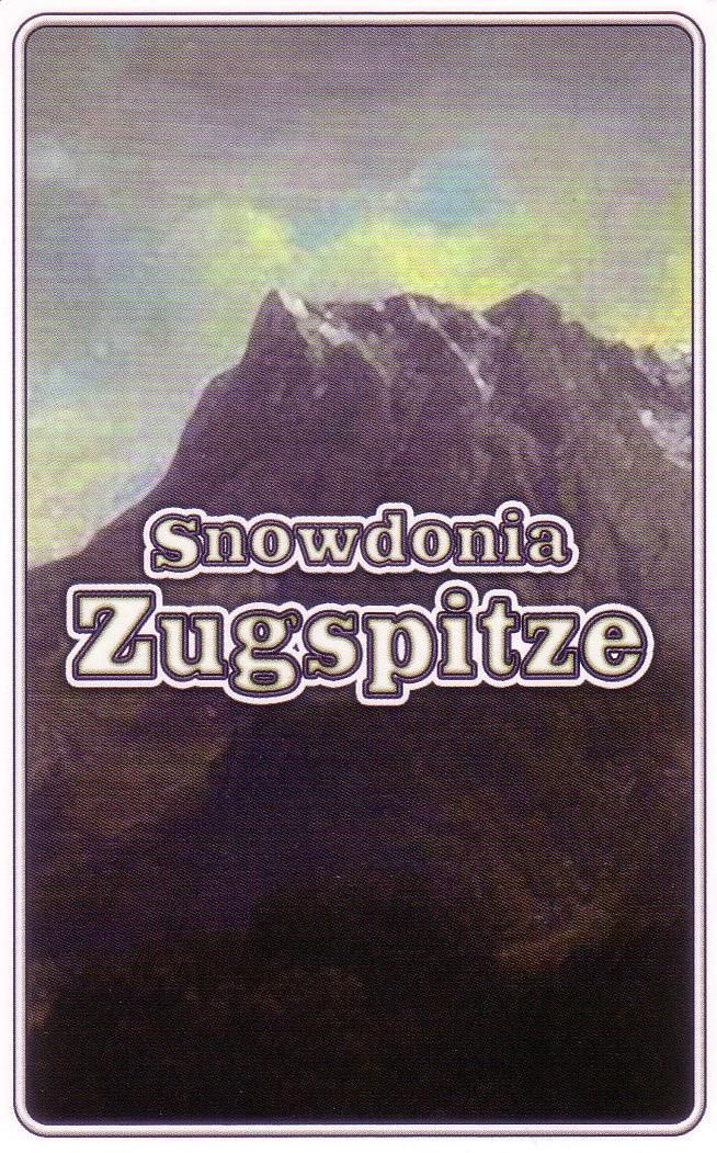 Snowdonia: Bayerische Zugspitzbahn box art