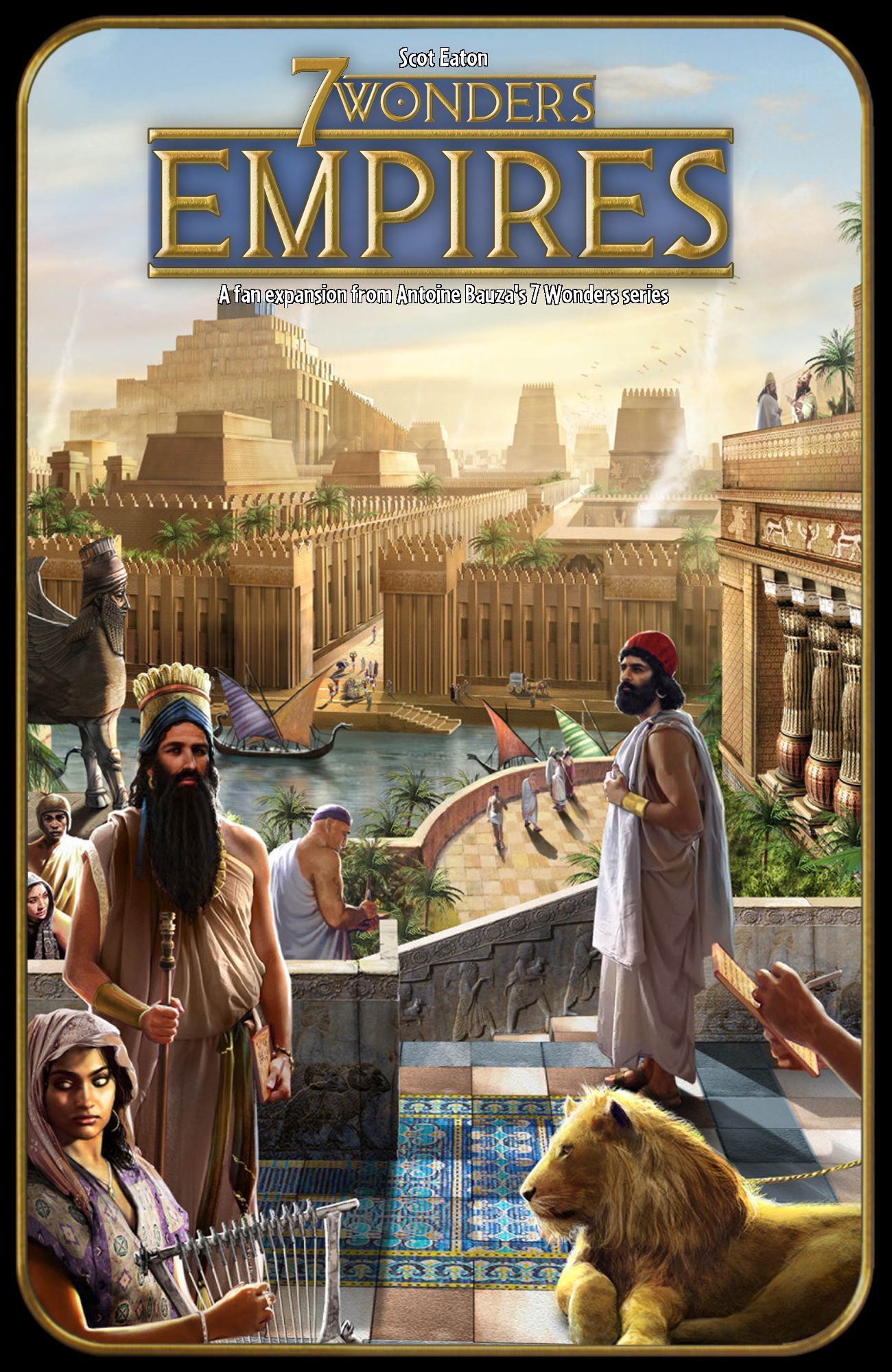 Coperta Empires (fan expansion for 7 Wonders)