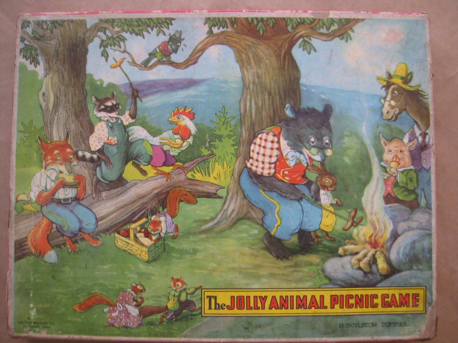 Coperta The Jolly Animal Picnic Game