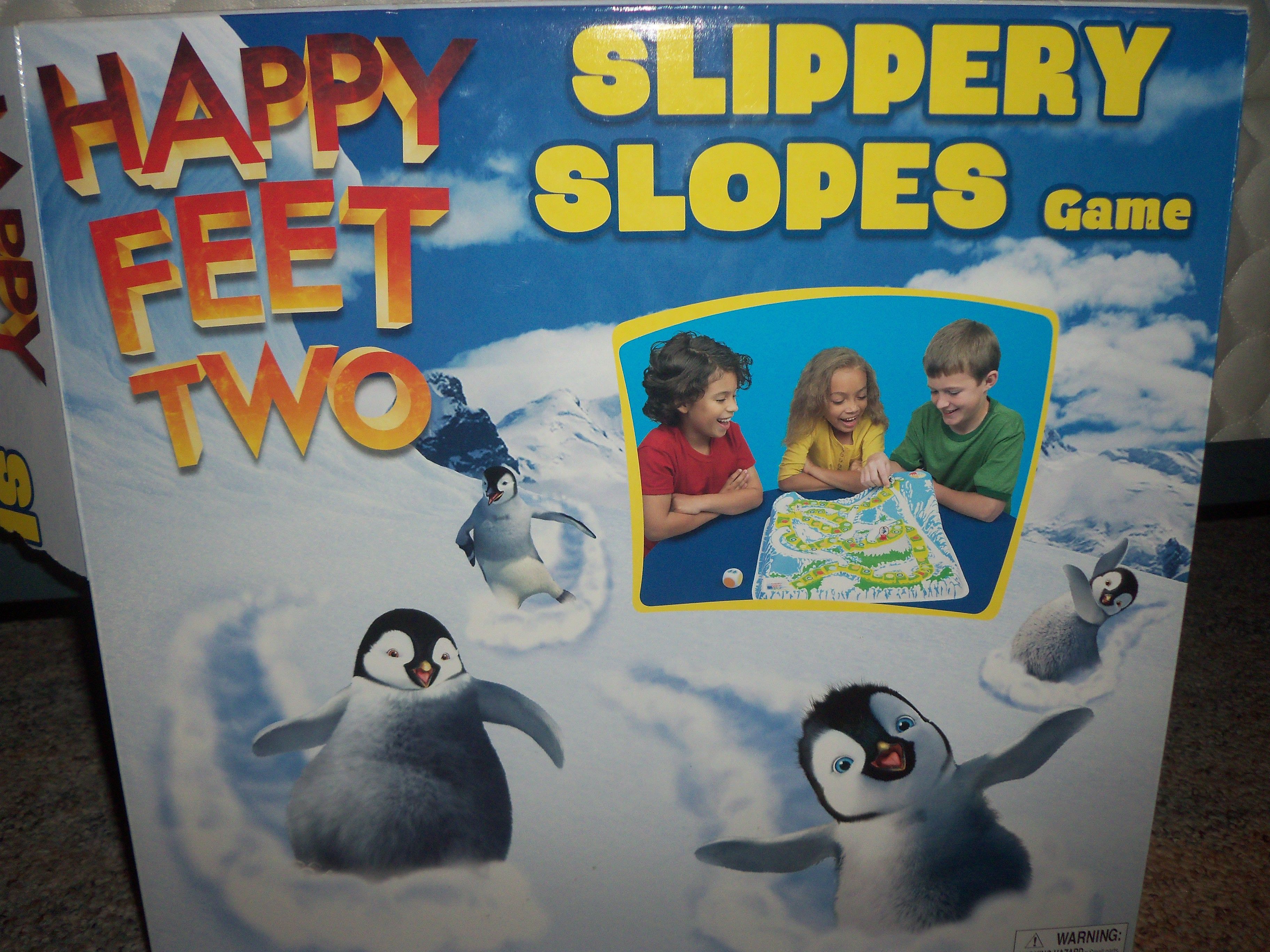 Happy Feet Two: Slippery Slopes Game box art
