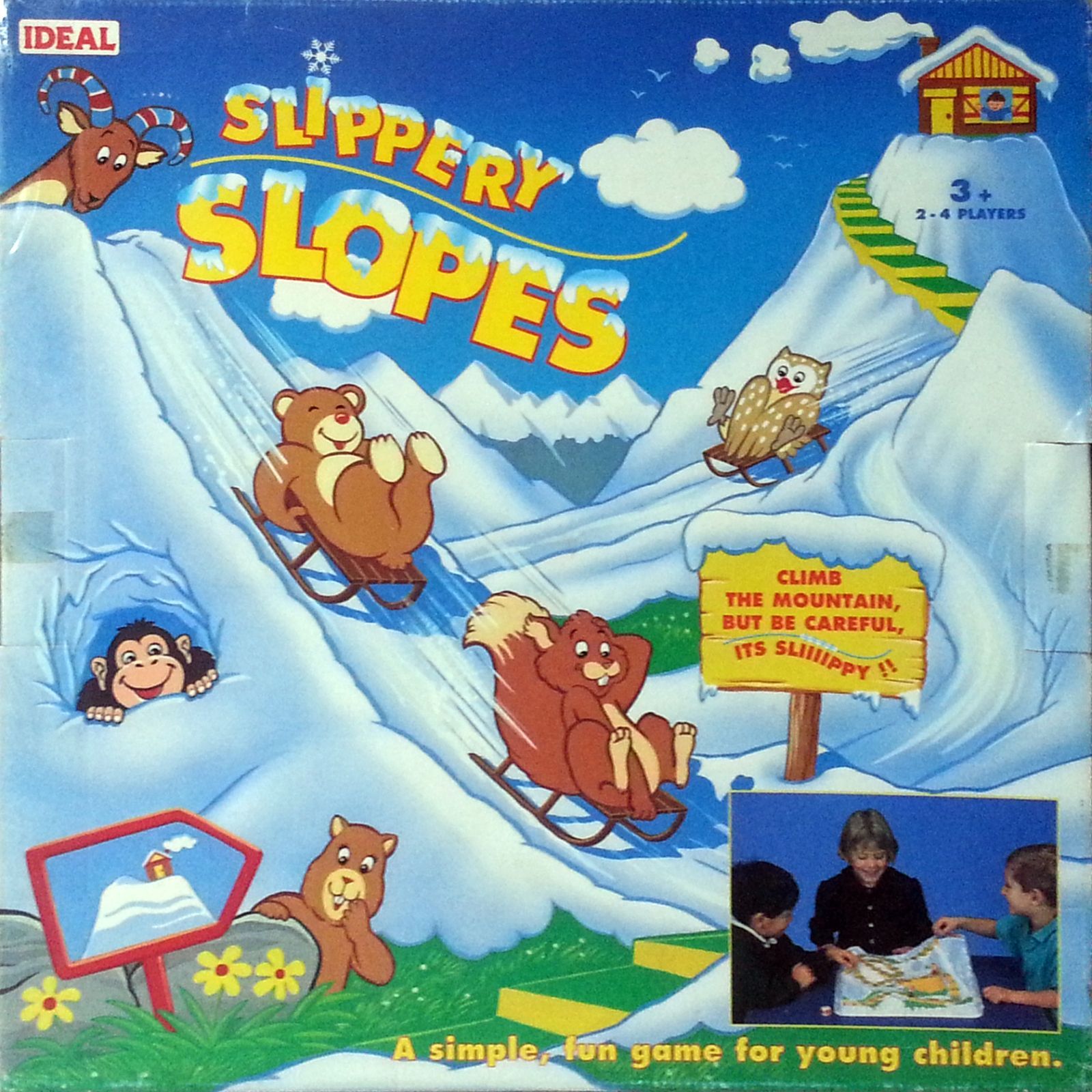 Happy Feet Two: Slippery Slopes Game box art