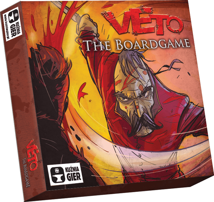 Veto: The Boardgame box art