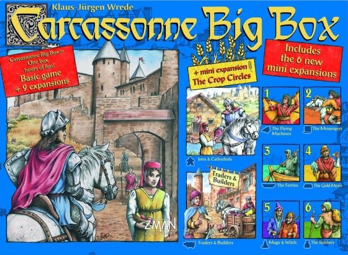 Carcassonne Big Box 4 doboz
