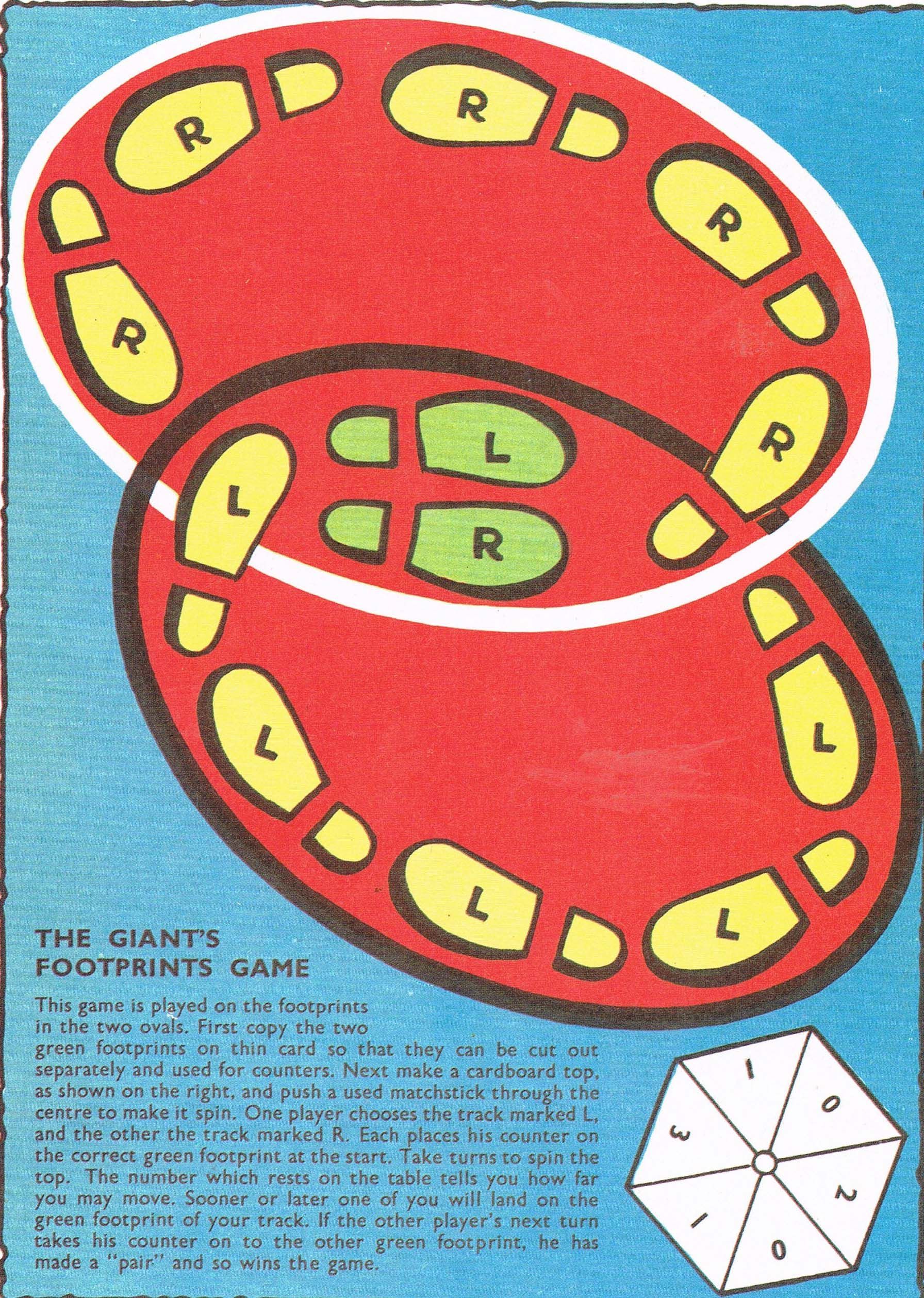 Coperta The Giant's Footprints Game