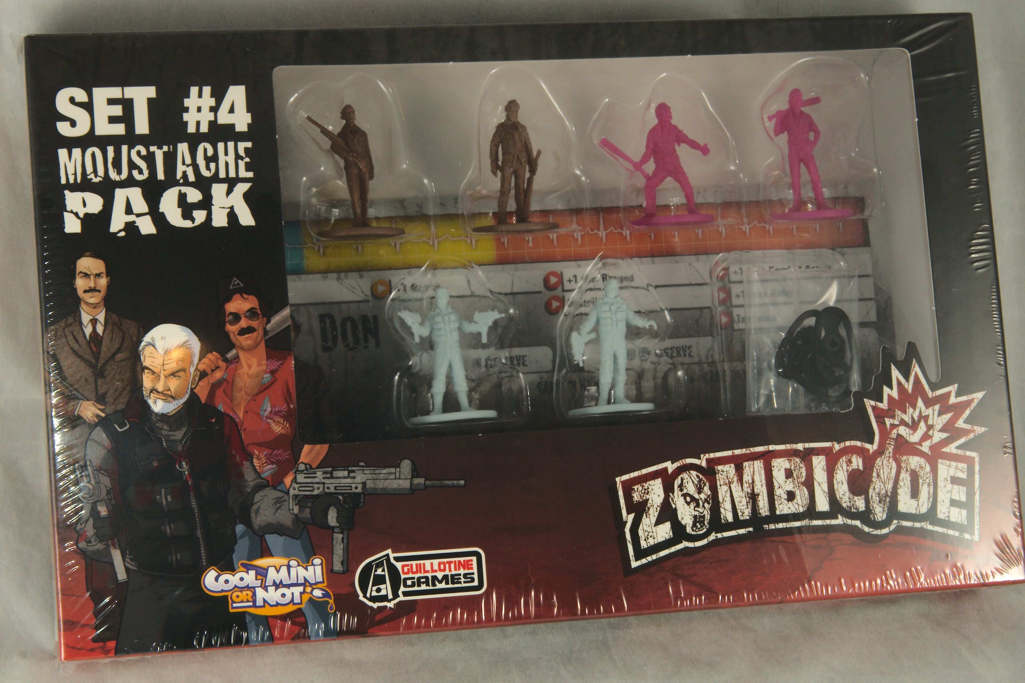Coperta Zombicide Set #4: Moustache Pack