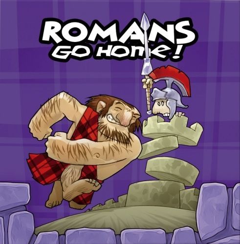 Romans Go Home! box art
