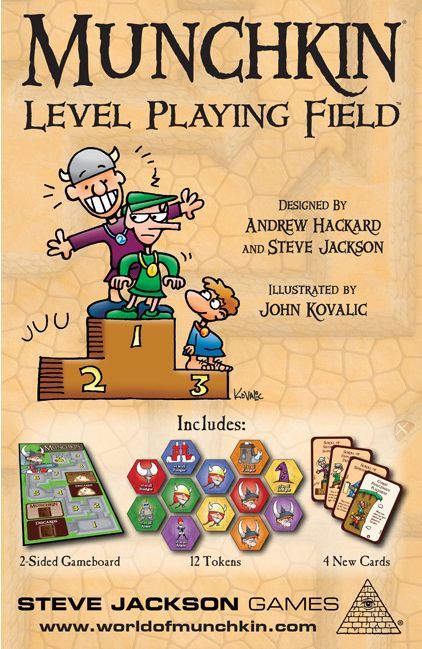 Coperta Munchkin Level Playing Field