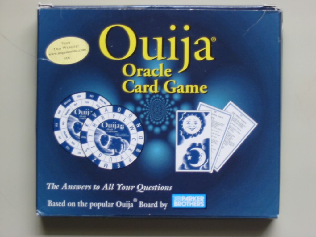 Ouija Oracle Card Game box art
